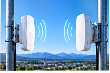 Antenne et liaison sans fil CPE